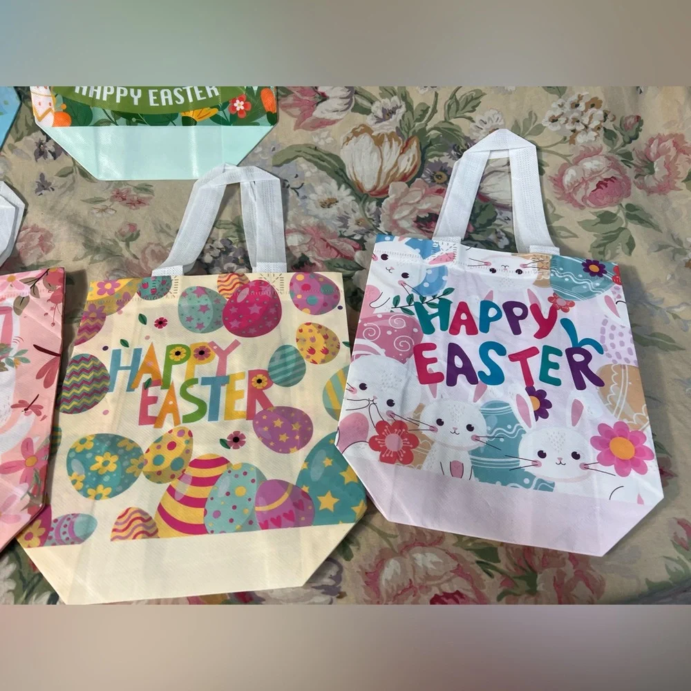 Easter bags 6 reusable